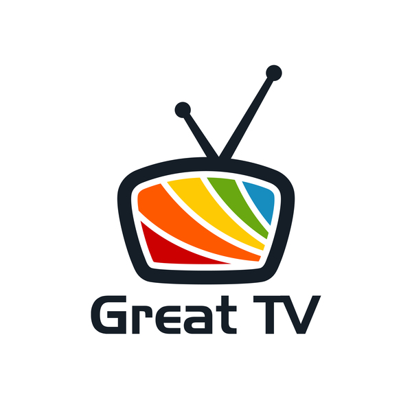 600x600 Great Tv Logo Vector Free Download