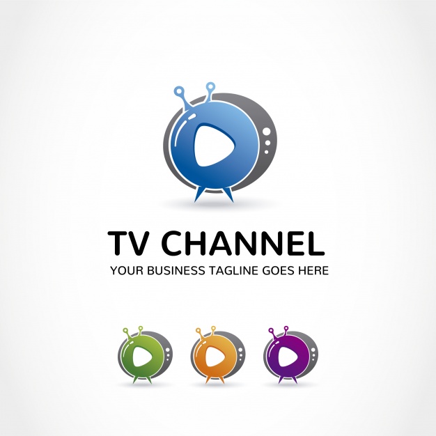 626x626 Tv Logo Design Vector Free Download