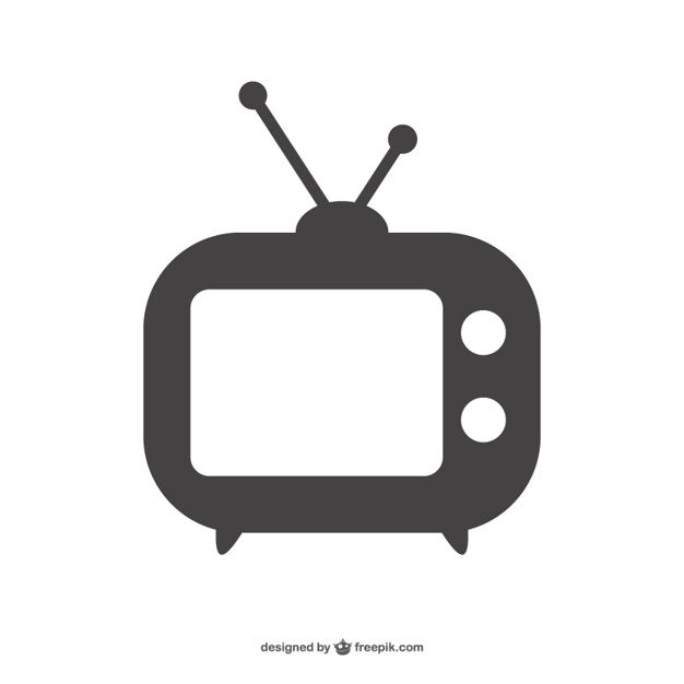 Tv Silhouette Vector at Vectorified.com | Collection of Tv Silhouette ...