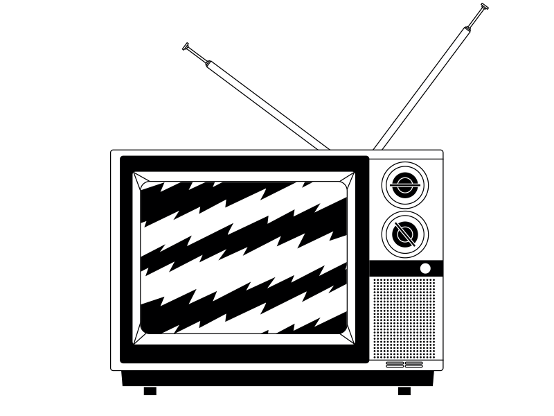 Tv Static Vector at Collection of Tv Static Vector