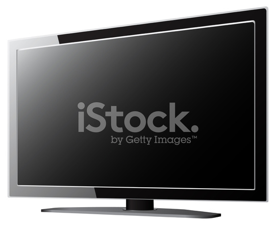 Lcd Led Tv Vector Stock Vector 541x440 Lcd Led Tv Vector Stock Vector