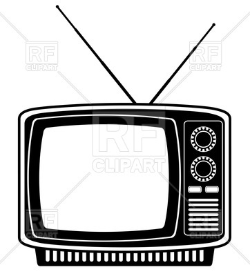 Tv Old Icon Illustration Isolated On White Background Vector Image 362x400 Tv Old Icon Illustration Isolated On White Background Vector Image