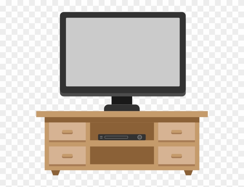 840x645 Flat Tv Vector