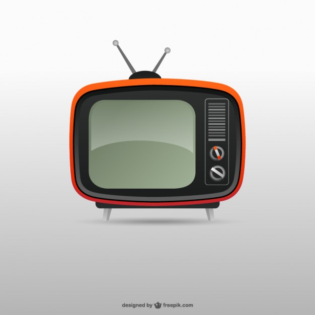 626x626 Retro Tv Vector Free Download