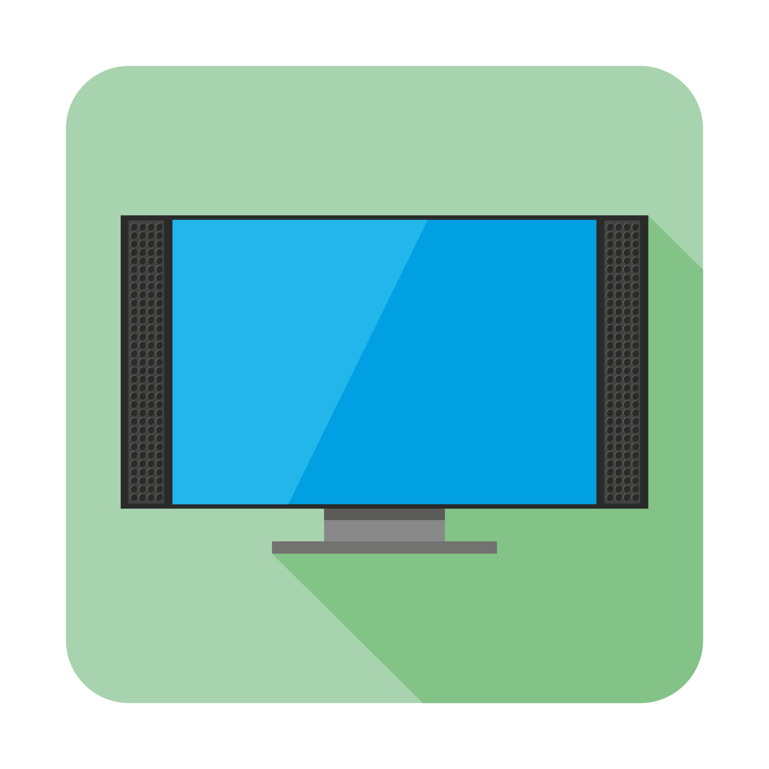 Vector For Free Use Flat Tv Icon 1500x1500 Vector For Free Use Flat Tv Icon