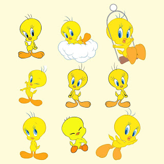 Tweety Bird Vector at Vectorified.com | Collection of Tweety Bird ...