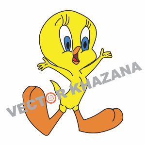301x301 Tweety Bird Vector Logo