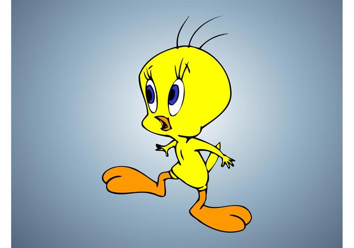 Tweety Bird Vector At Vectorified Com Collection Of Tweety Bird Vector Free For Personal Use