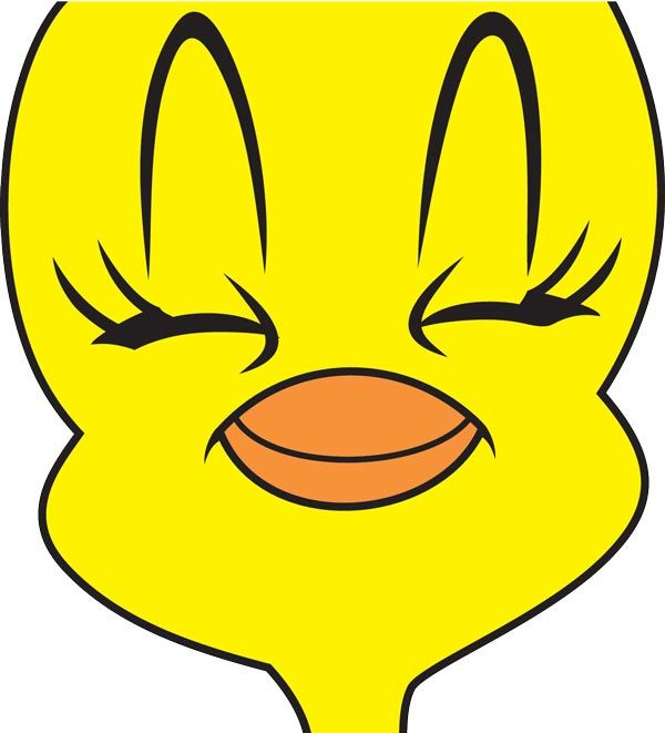 600x661 Tweety Bird Vector Cartoon Tweety Tweety, Cartoon Birds, Cartoon