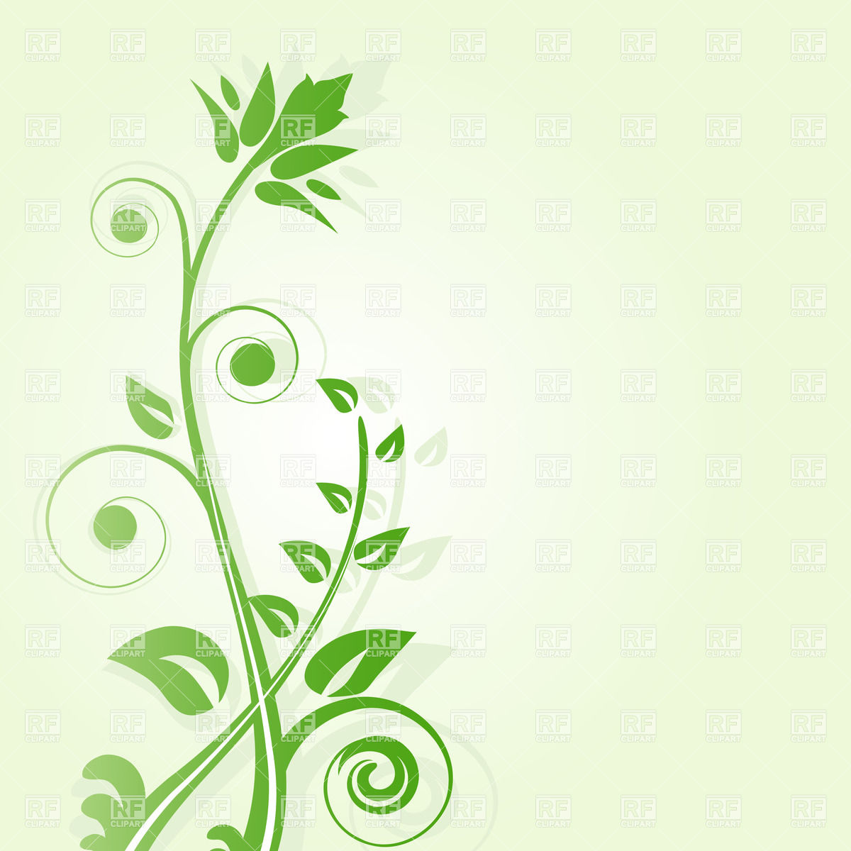 Abstract Green Herb 1200x1200 Abstract Green Herb