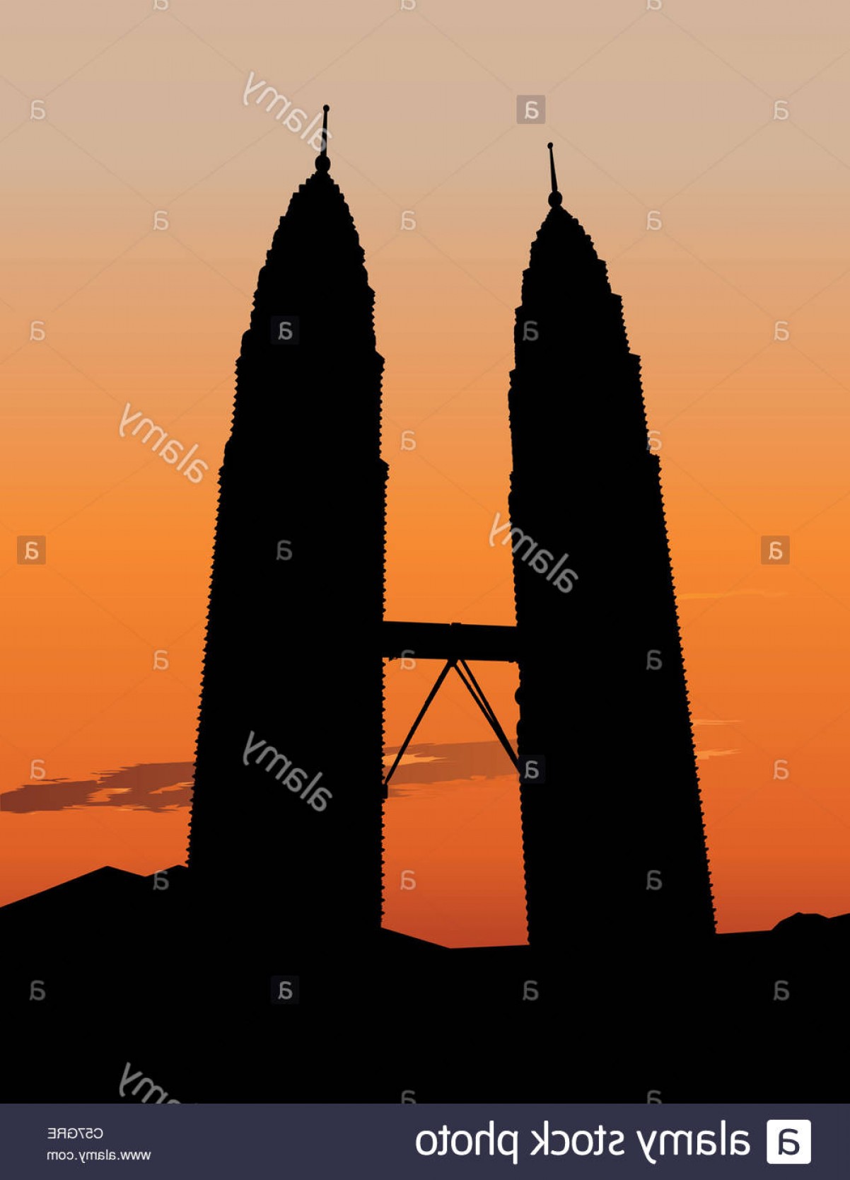 Stock Photo Vector Illustration Of Of The Petronas Twin Towers 1202x1668 Stock Photo Vector Illustration Of Of The Petronas Twin Towers