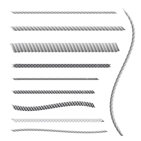 450x450 Rope Or Twine Vector Line Royalty Free Vector Graphics