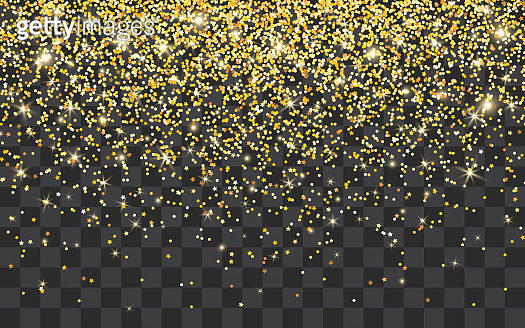 525x328 Golden Glitter Sparkle On A Transparent Background Gold Vibrant