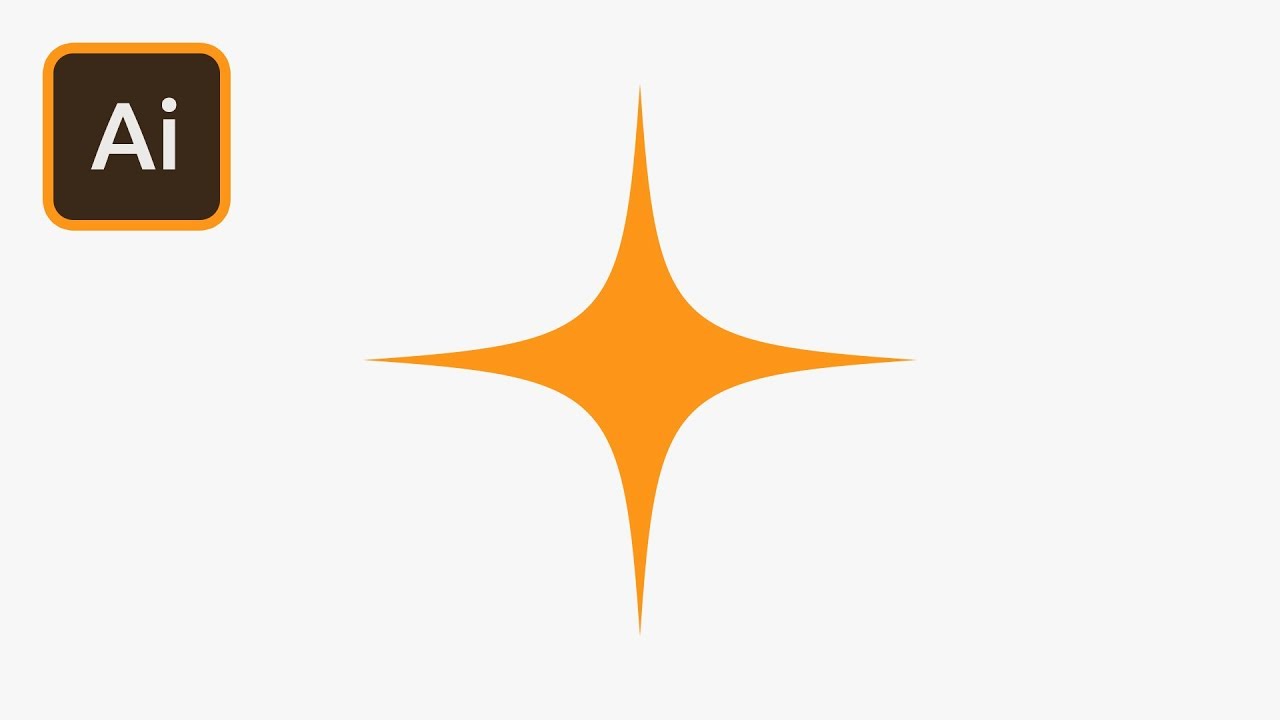 Twinkling Star In Illustrator Minute Tutorial 1280x720 Twinkling Star In Illustrator Minute Tutorial