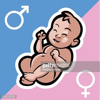 416x416 Baby Twins Vector Stylized Drawing Premium Clipart