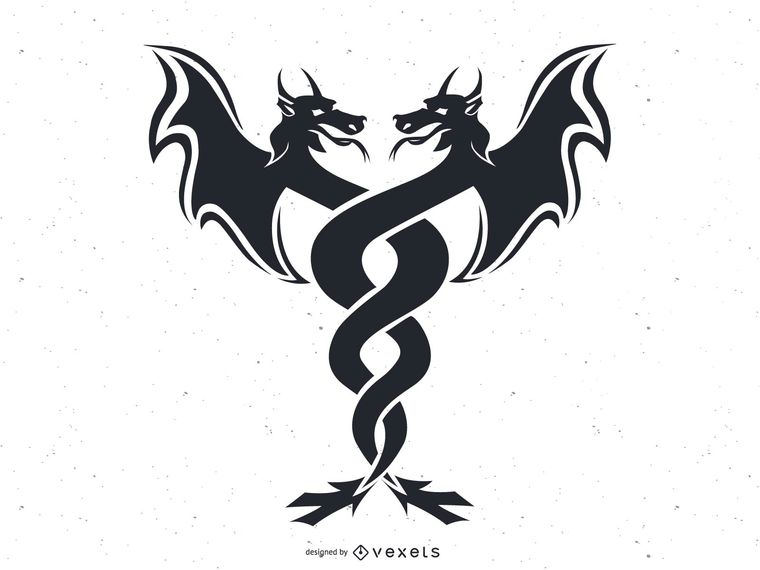 760x570 Dragon Twins Vector