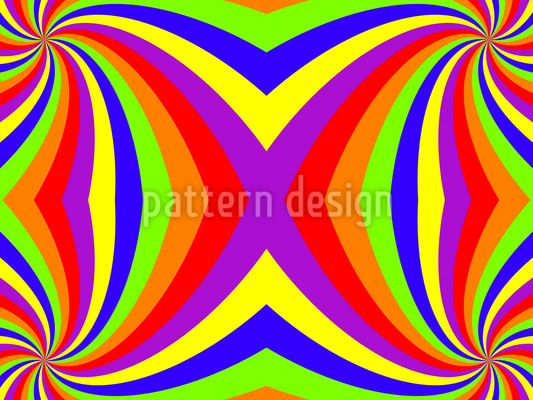 533x400 The Rainbow Twist Vector Pattern