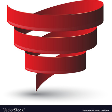 440x440 Twisted Ribbon Vector Stock Vector Art Istock