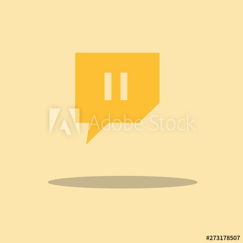 500x500 Twitch Vector Icon Illustration Sign