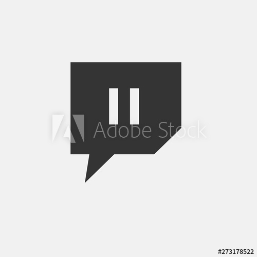 500x500 Twitch Vector Icon Illustration Sign