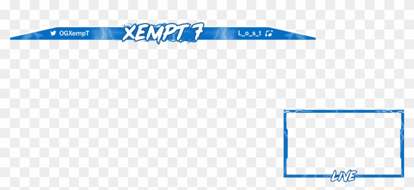 840x386 Custom Png Overlays For Twitch Broadcasters