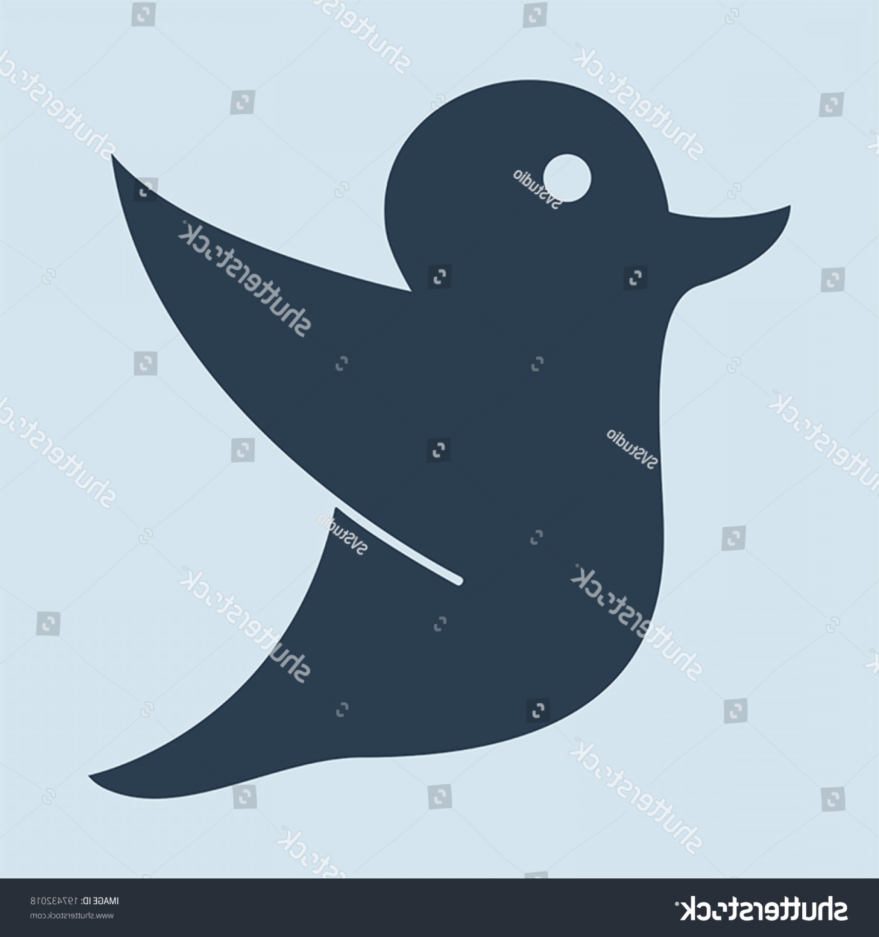 1800x1920 Social Network Twitter Icon Bird Blue Handandbeak