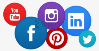 320x164 Facebook Instagram Twitter Png, Transparent Facebook Instagram