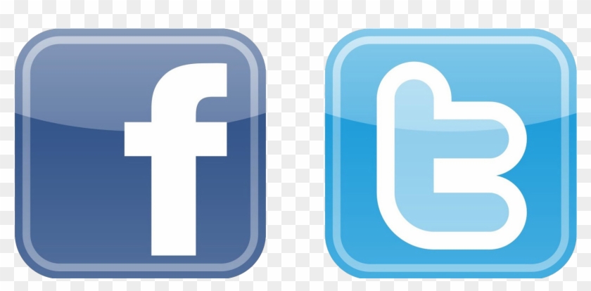Twitter Facebook Icon Vector 840x414 Twitter Facebook Icon Vector