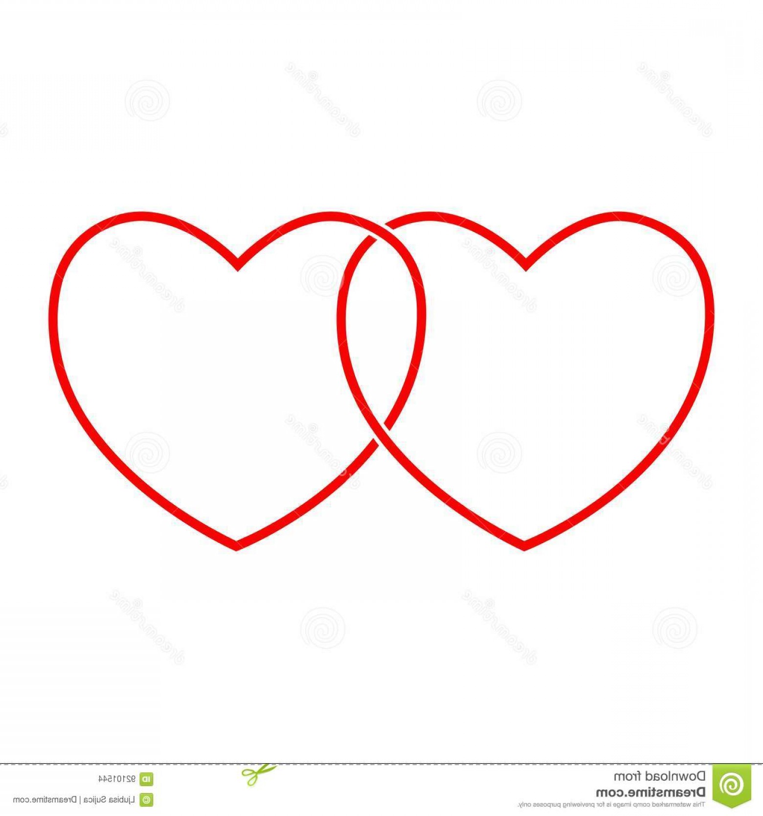 1560x1668 Stock Illustration Vector Sign Two Hearts Icon Image Handandbeak