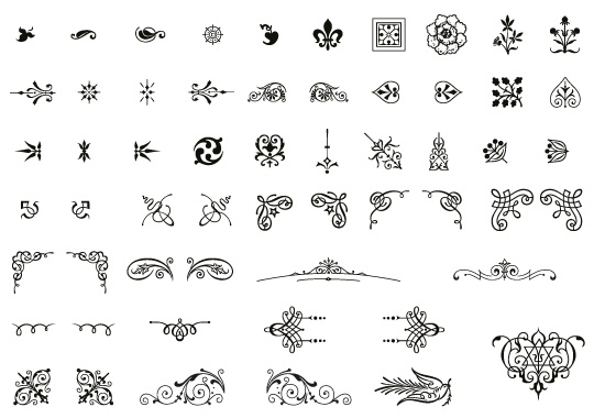 Type Ornaments Vector at Vectorified.com | Collection of Type Ornaments ...