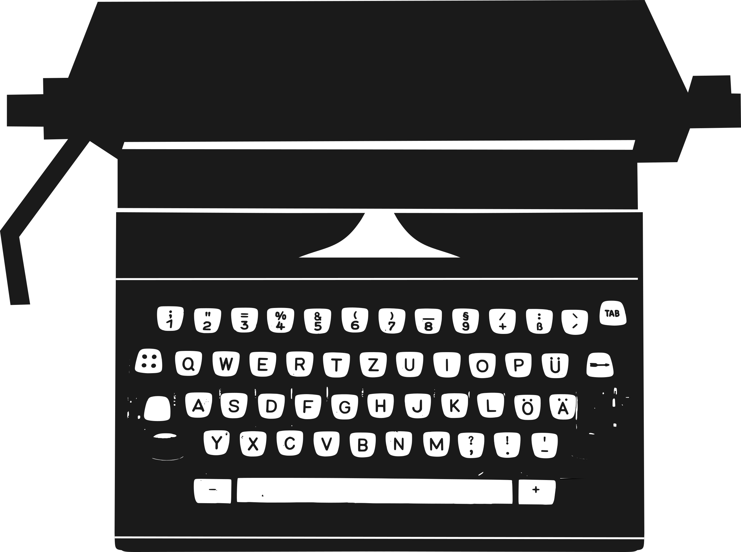 Typewriter Vector