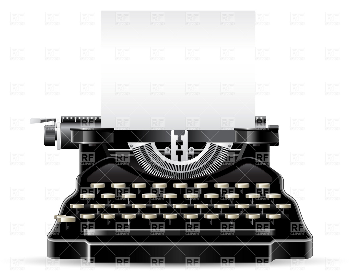 Antique Typewriter Vector Image Of Objects Good 1200x960 Antique Typewriter Vector Image Of Objects Good