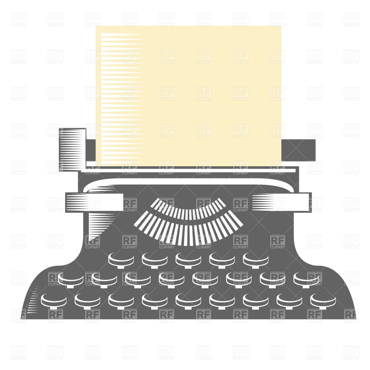 Antique Typewriter Vector Image Of Objects Prague 1200x1200 Antique Typewriter Vector Image Of Objects Prague