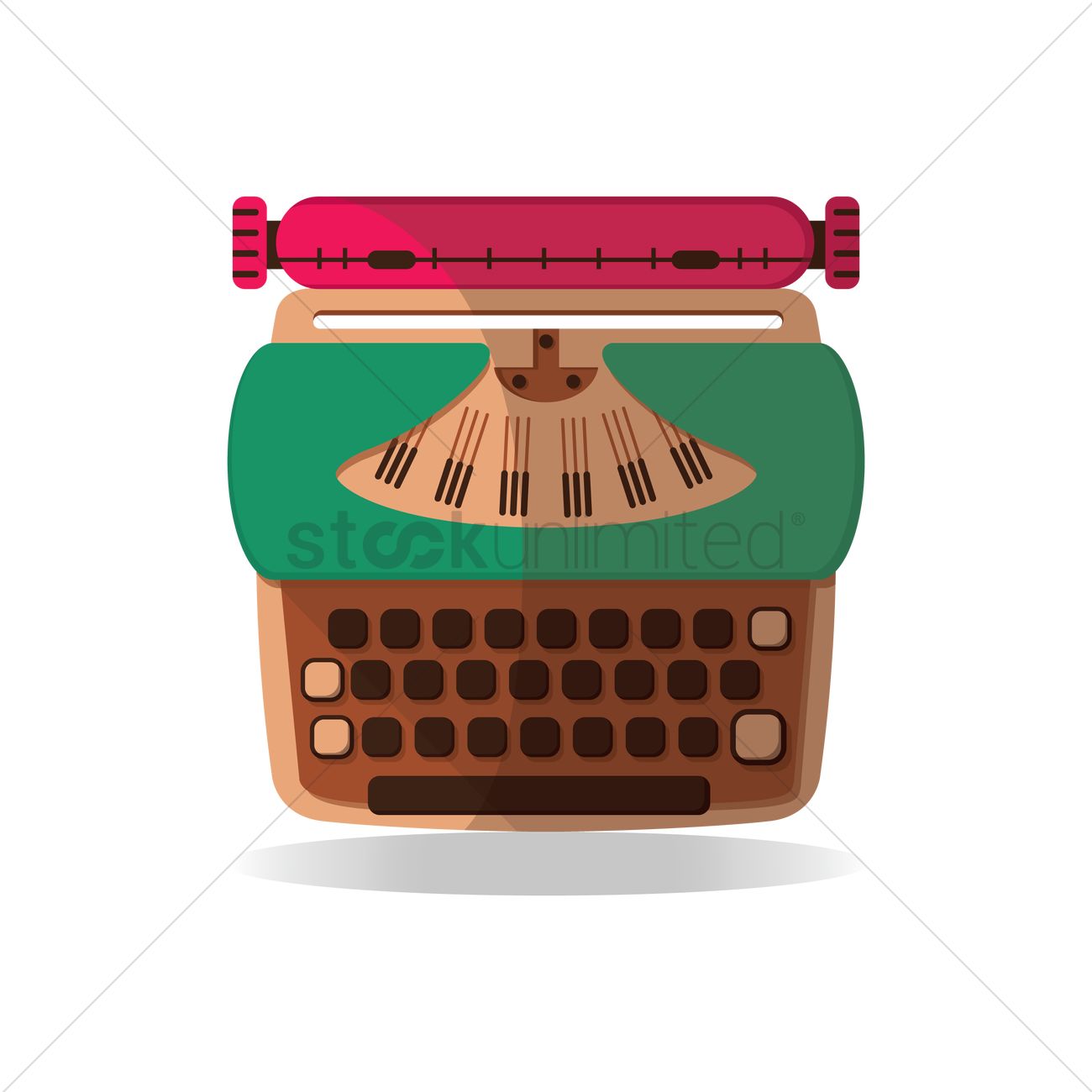 Free Typewriter Vector Image 1300x1300 Free Typewriter Vector Image