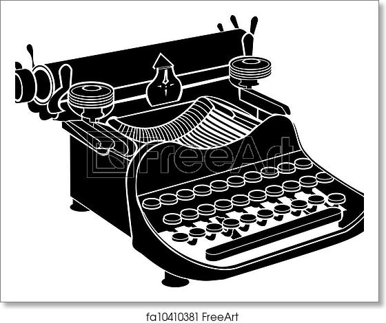 Free Art Print Of Manual Typewriter Vector Detailed Vector 560x470 Free Art Print Of Manual Typewriter Vector Detailed Vector