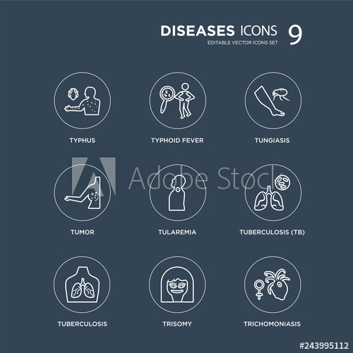 500x500 Typhus, Typhoid Fever, Tuberculosis, Tuberculosis