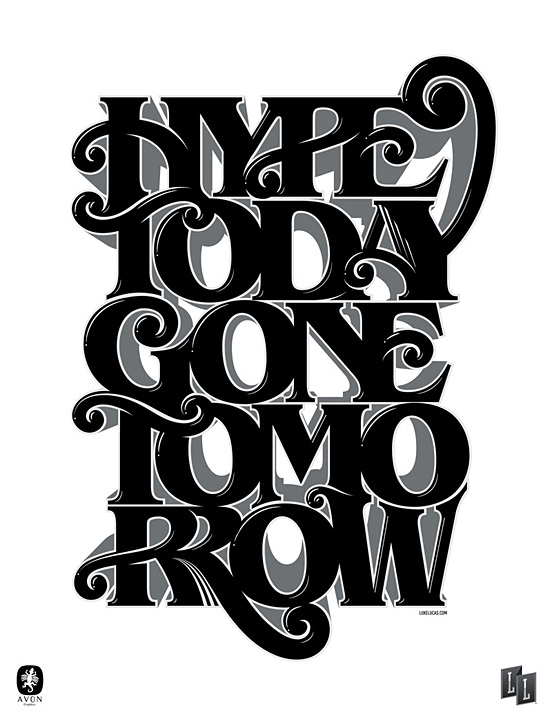 Typography Design Vector