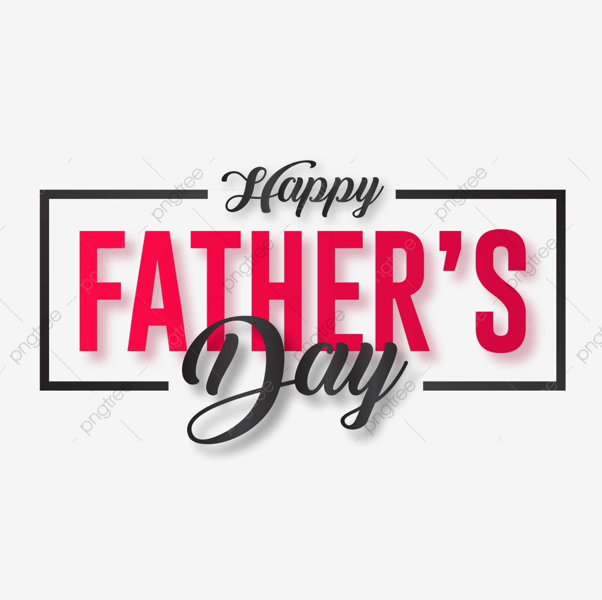 1200x1195 Decorative Happy Fathers Day Lettering Typography Vector, Day