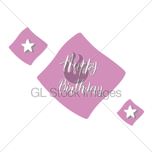 Happy Birthday Text With Purple Decorative Elements Brig Gl 500x500 Happy Birthday Text With Purple Decorative Elements Brig Gl