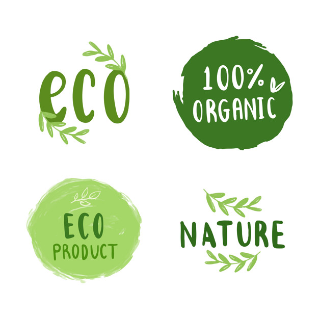 Collection Of Environmental Friendly Typography Vectors Vector 626x626 Collection Of Environmental Friendly Typography Vectors Vector