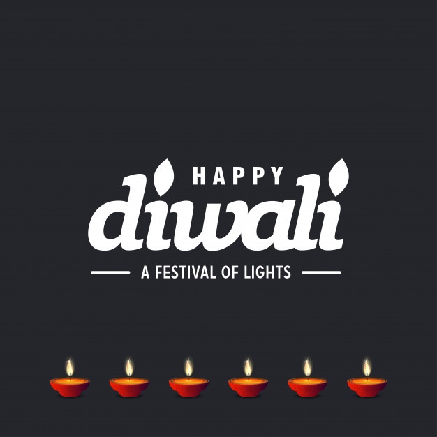 Free Diwali Design With Dark Background And Typography Vector 626x626 Free Diwali Design With Dark Background And Typography Vector