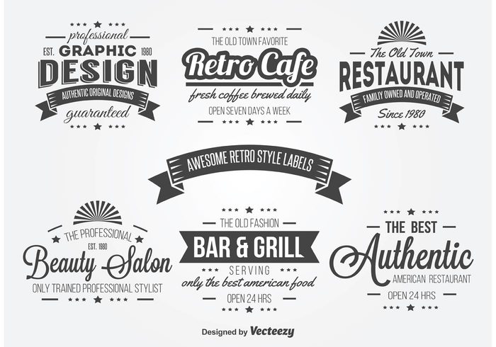 Retro Typography Label Vectors Free Vectors Ui Download 700x490 Retro Typography Label Vectors Free Vectors Ui Download