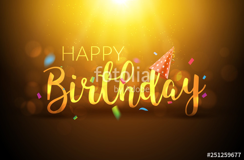 Happy Birthday Typography Vector Design Template Poster Greeting 500x328 Happy Birthday Typography Vector Design Template Poster Greeting