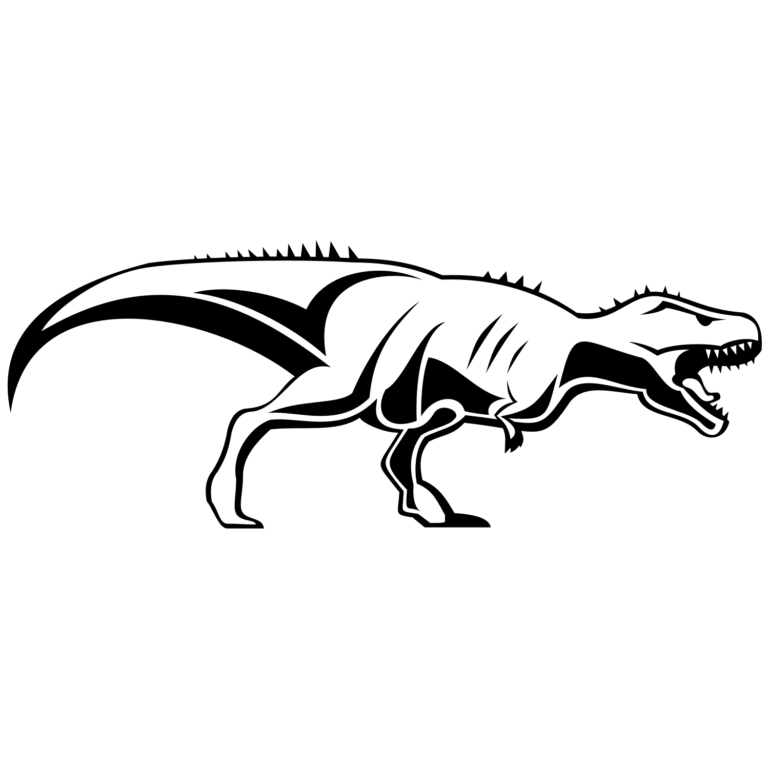 1500x1500 Vector For Free Use Tyrannosaurus Rex Vector