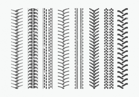 285x200 Tire Tread Free Vector Graphic Art Free Download