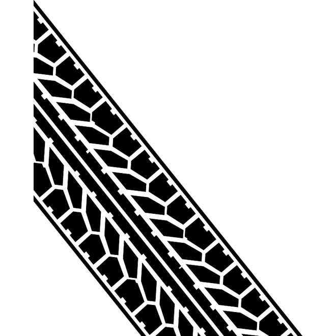 660x660 Tire Tread Vector Image