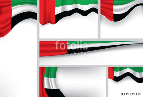 500x339 Abstract Uae Flag, Emirates Colors