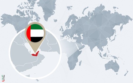 Uae Map Vector