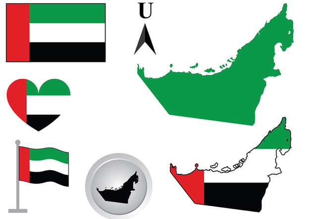 632x443 Uae Map Vector Free Vector Download Cannypic