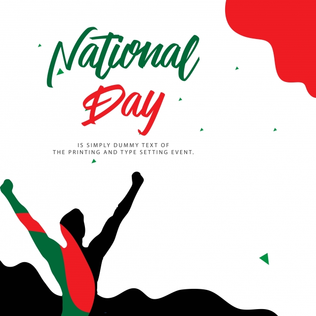 Uae National Day Vector Template Design Illustration, Independence 640x640 Uae National Day Vector Template Design Illustration, Independence